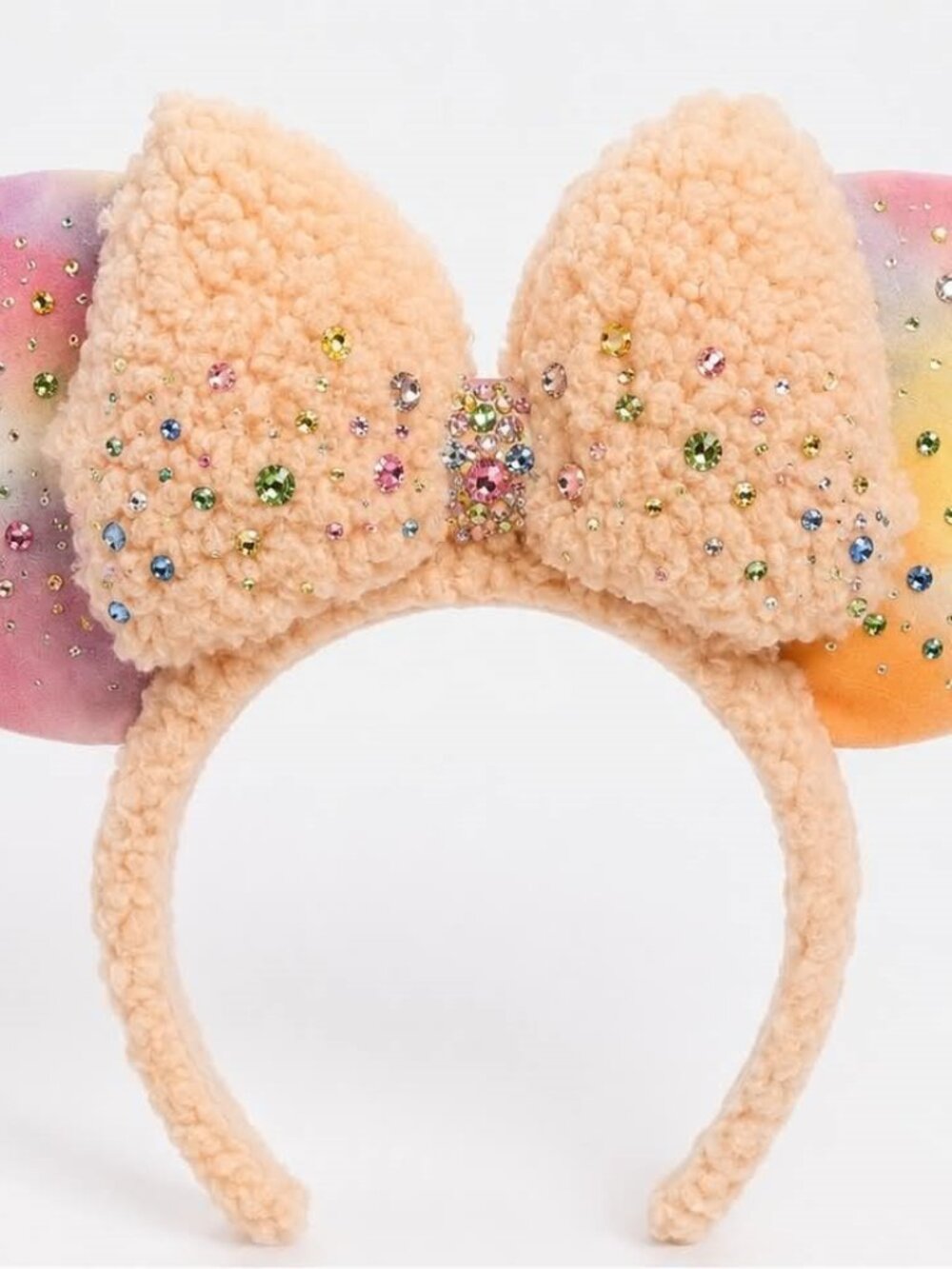Disney Pastel Pixie Dust Swarovski Crystal Hidden Mickey Ears Handmade OOAK